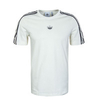 Herren T-Shirt - Sport 3 Stripe - White / Black