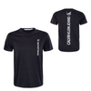 Herren T-Shirt - Vertical Back Tee 8303 - Black
