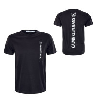 Herren T-Shirt - Vertical Back Tee 8303 - Black