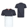 Herren T-Shirt 6257 Gris Chine White