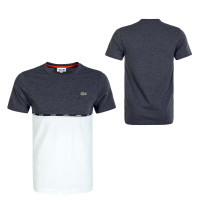 Herren T-Shirt 6257 Gris Chine White