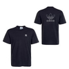 Herren T-Shirt B+F Trefoil Black White