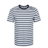 Herren T-Shirt Club Stripe CV9867 White Black