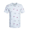 Herren T-Shirt Core AOP CV8962 White