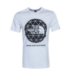 Herren T-Shirt Geodome White Black