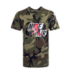 Herren T-Shirt JM CLSCS CU2072 Camouflage Olive Gym Red