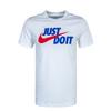 Herren T-Shirt Just Do It Swoosh AR5006 White