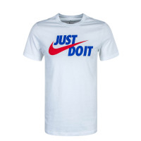 Herren T-Shirt Just Do It Swoosh AR5006 White