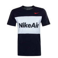Herren T-Shirt NSW Air Black White