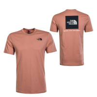 Herren T-Shirt Red Box Pink Clay