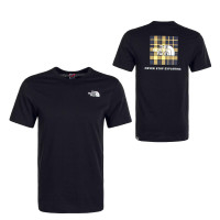 Herren T-Shirt Red Box Tee Black Summit Gold