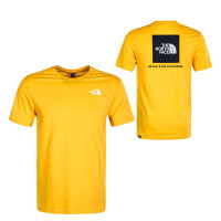 Herren T-Shirt Red Box Tee Summit Gold Black