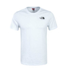 Herren T-Shirt Red Box White