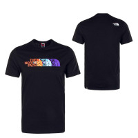 Herren T-Shirt RGB Prism Tee Black