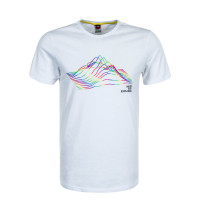 Herren T-Shirt RNBW White Multi