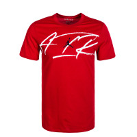 Herren T-Shirt Script Air Dfct Gym Red Black