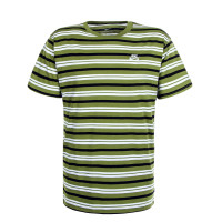 Herren T-Shirt Stripe Asparagus
