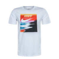 Herren T-Shirt Summer Photo White Red