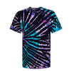 Herren T-Shirt Tie Dye LBR Black Baltic Hyper Pink
