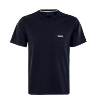 Herren T-Shit - Label Pocket Responsibili - Black