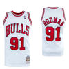 Herren Tank Top - Jersey Chicago Bulls Dennis Rod. - White