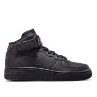 Nike Air Force 1 GS Mid 06 Black Black