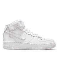 Nike Air Force 1 GS Mid 06 Wht Wht