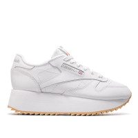 Reebok Wmn CL LTHR Double White