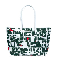 Shopper Tasche - Shopping Allover Print Croco - white green red