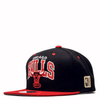 Snapback-Cap - NBA Team Arch 2 Tone Bulls - Black