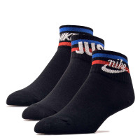Socken - 3er-Pack Essential Ankle - Black