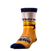 Socken - Astrodome - Orange, L, Orange