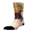 Socken - Hellfire - Vintage White, L, Weiß