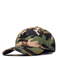 Unisex Cap - Camouflage BBall Hemp - Black