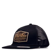 Unisex Cap - Flat Brim Snap - Black, Einheitsgröße, Schwarz