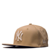 Unisex Cap - League Essential 59Fifty NY Yankees - Beige, 7 5/8, Beige