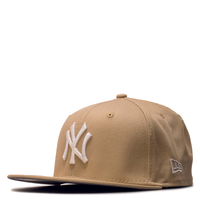 Unisex Cap - League Essential 59Fifty NY Yankees - Beige, 7 5/8, Beige