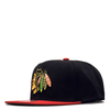Unisex Cap - NHL Team 2Tone Chicago Blk Hawks, Einheitsgröße, Schwarz