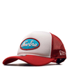 Unisex Cap - Oval Trucker New Era - Red / White, Einheitsgröße, Rot