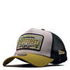 Unisex Cap - Patch Trucker California - Green, Einheitsgröße, Weiß