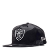 Unisex Cap - Team Camo 9Fifty LV Raiders - Black, M-L, Schwarz