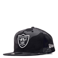 Unisex Cap - Team Camo 9Fifty LV Raiders - Black, M-L, Schwarz