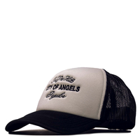 Unisex Cap - Wallace Trucker - White / Black, Einheitsgröße, Schwarz