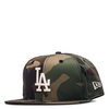 Unisex Cap -Team Camo 9Fifty LA Dodgers - Green, S-M, Grün