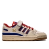 Unisex Sneaker - Forum 84 Low - Off White / Scarlet Royal, 46, Schwarz