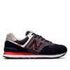 Unisex Sneaker - ML574 SM2 - Black / Velocity Red