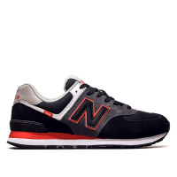 Unisex Sneaker - ML574 SM2 - Black / Velocity Red