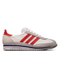 Unisex Sneaker - SL 72 - Greone / White / Vivid Red