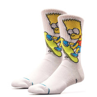 Unisex Socken - Bart Simpson - White