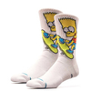 Unisex Socken - Bart Simpson - White
